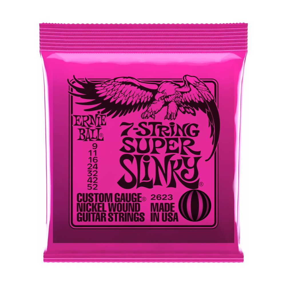 Ernie Ball 2623 Power Slinky 7-string 9-52