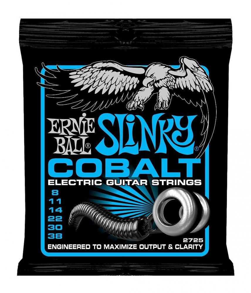 Ernie Ball 2725 Cobalt Slinky 08-38